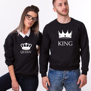 Sweat Couple – King Queen Couronne Sweat Couple – King Queen Couronne