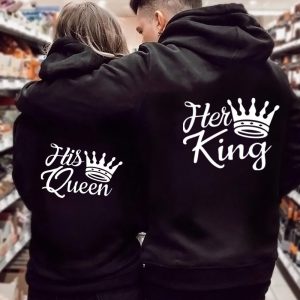 Sweat Couple King Queen Oversize
