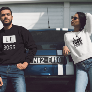 Sweat Couple – Le Boss – Le Vrai Boss Sweat Couple – Le Boss – Le Vrai Boss