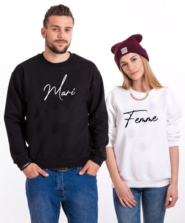 Sweat Couple –  Mari et Femme