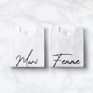 Sweat Couple Mari et Femme 3