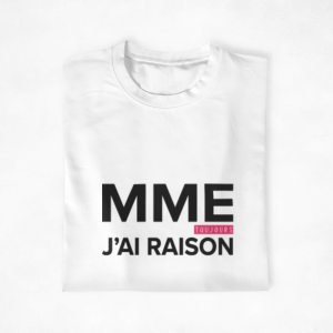 Sweat Couple – Monsieur j’ai raison  Madame j’ai toujours raison
