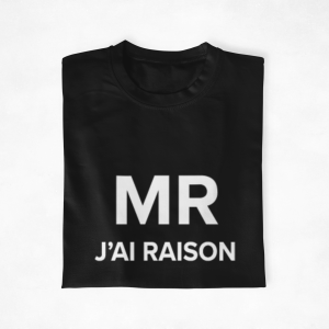 Sweat Couple Monsieur jai raison Madame jai toujours raison 3