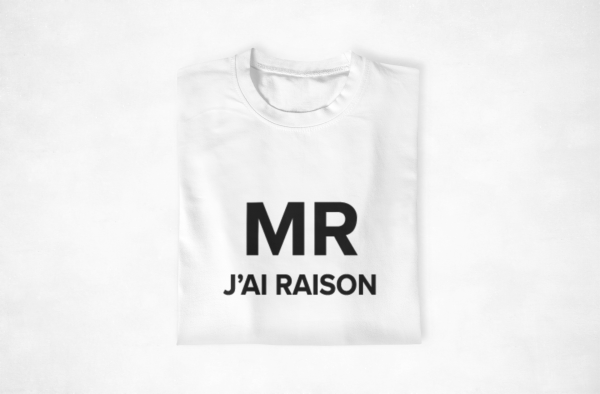 Sweat Couple – Monsieur j’ai raison  Madame j’ai toujours raison