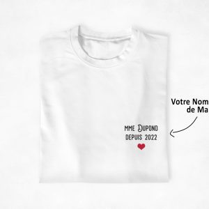 Sweat Couple Personnalise Mr Mme Depuis - Cadeau Unique 5 Sweat Couple Personnalis Mr Mme Depuis Cadeau Unique 6