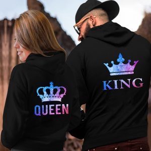 Sweat Couple Queen King Couronne 1