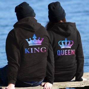 Sweat Couple Queen King Couronne 1 Sweat Couple Queen King Couronne 2
