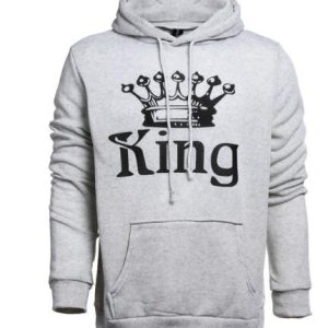 Sweat Couple Queen King Gris Sweat Couple Queen King Gris