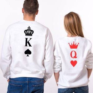 Sweat Couple – Roi de Pique &amp Reine de Coeur