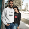 Sweat La Belle & La Bete – Style Assorti pour Couples  Cadeau  Assortis Moi