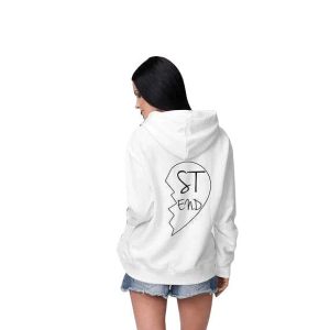 Sweat Meilleure Amie Coeur Brise