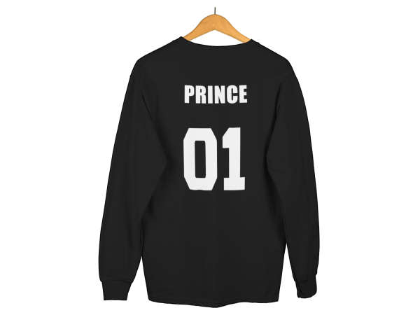 Sweat Prince Princesse – Mode Couple Elegante et Confortable  Assortis Moi