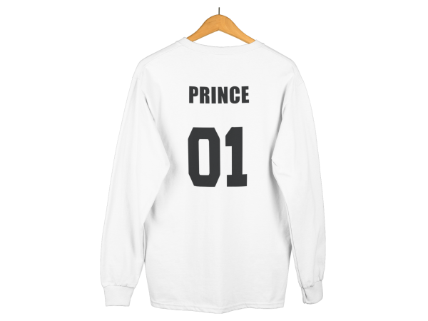 Sweat Prince Princesse – Mode Couple Elegante et Confortable  Assortis Moi