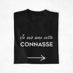 Sweat Pull Couple Je suis avec cette connasse tete de bite 2