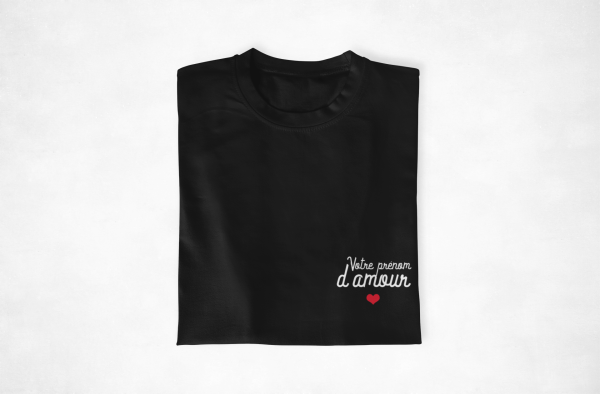 Sweat  Pull Famille Amour Personnalisable