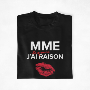 Sweat Pull - Monsieur j'ai raison Madame j'ai toujours raison Assortis Moi 1 Sweat Pull Monsieur jai raison Madame jai toujours raison Assortis Moi 2