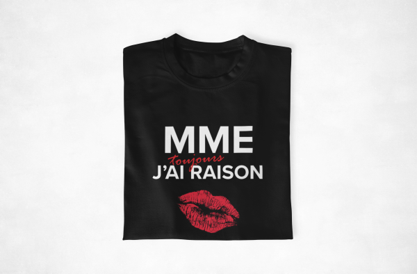 Sweat  Pull – Monsieur j’ai raison Madame j’ai toujours raison  Assortis Moi