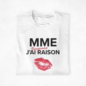 Sweat Pull - Monsieur j'ai raison Madame j'ai toujours raison Assortis Moi 2 Sweat Pull Monsieur jai raison Madame jai toujours raison Assortis Moi 3