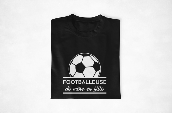 Sweat  Pull Mere & Fille Footballeuse de mere en fille