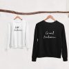 Sweat  Pull Pere & Fils  Grand Bonhomme & Petit Bonhomme