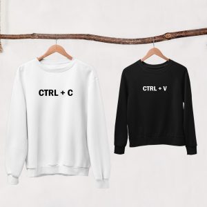 Sweat  Pull assorti pour Parent & Enfant CTRL C CTRL V –