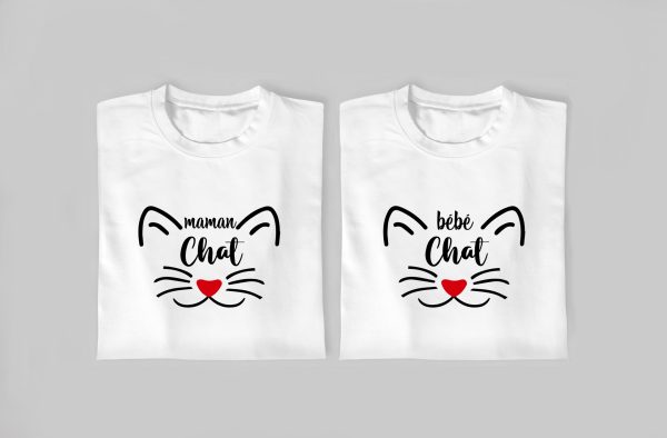 Sweat  Pull assorti pour la Famille Chat – Assortis Moi