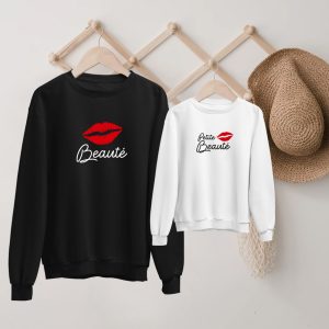 Sweat Pull assortis Mre Fille Beaut Assortis Moi 1