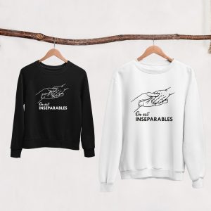 Sweat Pull assortis Parents et Enfants – Inseparables Sweat Pull assortis Parents et Enfants – Inseparables