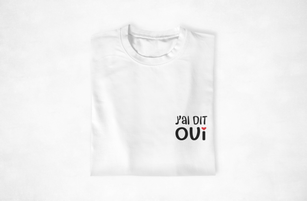 Sweat  Pull assortis couple – Elle a dit oui  J’ai dit oui  Assortis Moi