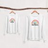 Sweat  Pull assortis pour Mere & Fille – Arc en ciel