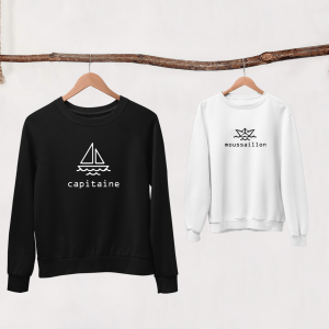 Sweat Pull assortis pour Parent & Enfants Marin- Assortis Moi Sweat Pull assortis pour Parent & Enfants Marin- Assortis Moi