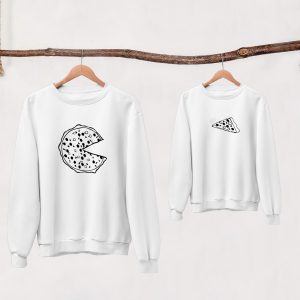 Sweat Pull assortis pour Parents & Enfants Pizza Sweat Pull assortis pour Parents & Enfants Pizza