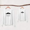 Sweat  Pull assortis pour Pere & Fils Moustache – Assortis Moi