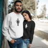 Sweat  Pull assortis pour couple Ange et Demon – Assortis Moi