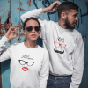 Sweat  Pull assortis pour couple Monsieur et Madame   Assortis Moi