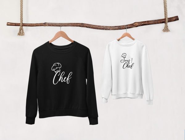 Sweat  Pull assortis pour la Famille – Chef et Sous-chef