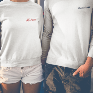Sweat Pulls assortis pour Couple – Madame Monsieur Cadeau Assortis Moi Sweat Pulls assortis pour Couple – Madame Monsieur Cadeau Assortis Moi