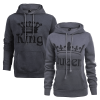 Sweat a Capuche Gris pour Couple