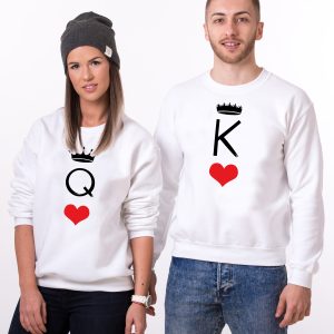 Sweat couple – King Queen jeu de carte Sweat couple – King Queen jeu de carte