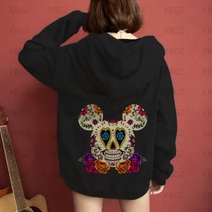 Sweat pour Couple Mickey Decoratif