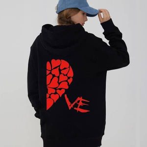 Sweat pour Couple en Forme de Coeur 1