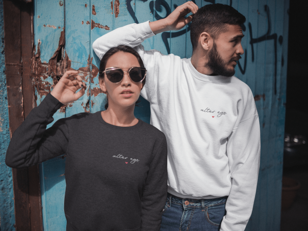 Sweats Alter Ego pour Couples – Elegance et Complementarite  Assortis Moi