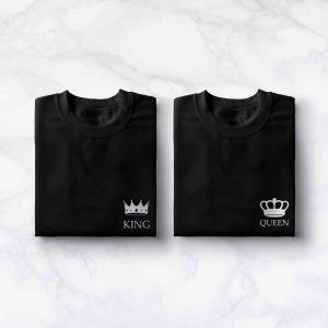 Sweats Couple King & Queen - Cote Coeur Symbole d'Unite Assortis Moi 3 Sweats Couple King Queen Cote Coeur Symbole dUnite Assortis Moi 4