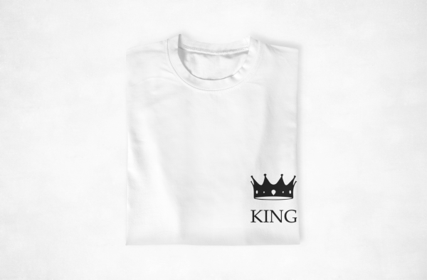 Sweats Couple King & Queen – Cote Coeur  Symbole d’Unite  Assortis Moi