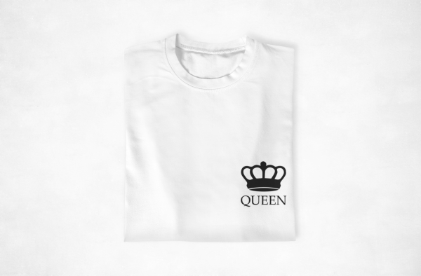 Sweats Couple King & Queen – Cote Coeur  Symbole d’Unite  Assortis Moi