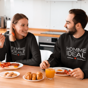 Sweats Homme & Femme Ideale pour Couples  Pulls Assortis
