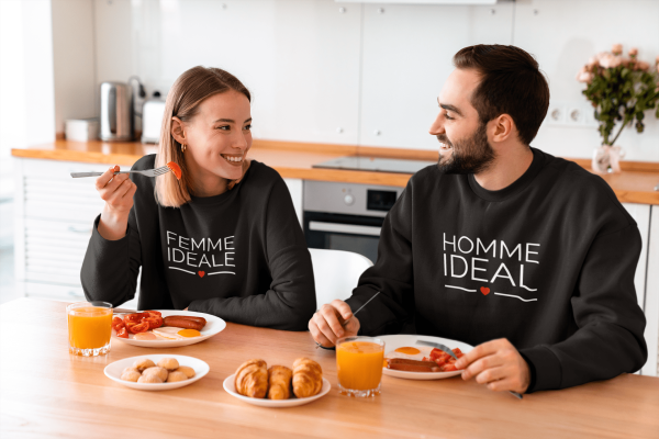 Sweats Homme & Femme Ideale pour Couples  Pulls Assortis