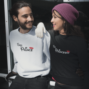 Sweats Son Prince, Sa Princesse – Cadeau Parfait pour Couples Sweats Son Prince, Sa Princesse – Cadeau Parfait pour Couples