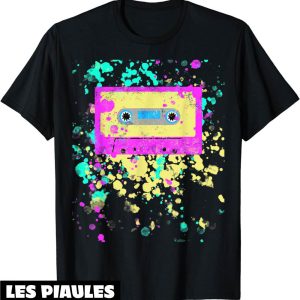 T-Shirt Annee 80 Costume De Cassette Retro