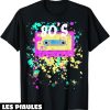T-Shirt Annee 80 Costume De Fete Motif Vintage Carnaval